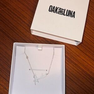 Oak and Luna Silver necklace